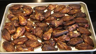 Smoked Chicken Wings On The Oklahoma Joes Highland [upl. by Ailahtan415]