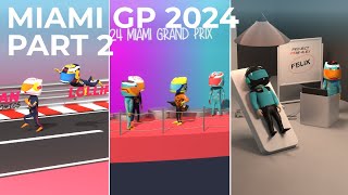 Miami GP 2024  Part 2  Highlights  Formula 1 Comedy [upl. by Wilde620]