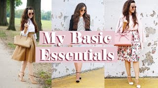 MY MODEST BASIC ESSENTIALS [upl. by Annaeerb749]