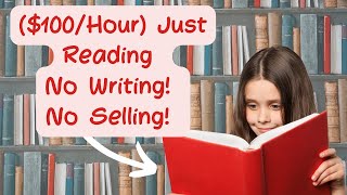 Make 100 Per Hour Reading Books Aloud PASSIVE INCOME METHOD [upl. by Rossen]