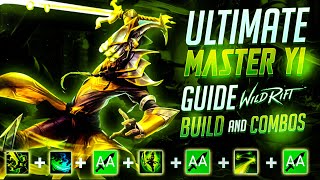 Wild Rift  Master Yi Guide  Build Combos Runes Tips and Tricks [upl. by Curzon]