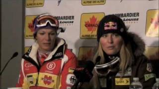 Maria Riesch and Lindsey Vonn Best Friends [upl. by Mcclish]