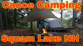 Canoe Camping on Squam Lake NH [upl. by Ibbor]