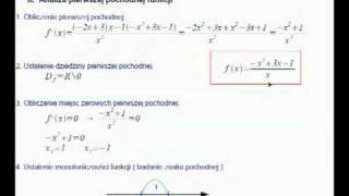 Matura Matematyka 64 Zastosowanie drugiej pochodnej [upl. by Amil]