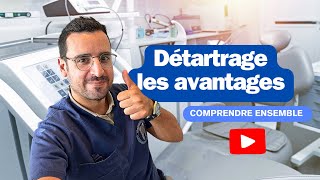 Les avantages du DÉTARTRAGE dentaire👇🏻 [upl. by Gwennie]