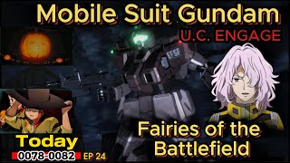 Mobile Suit Gundam UC Engage 00780082 EP 24 Fairies of the Battlefield [upl. by Hnoj]