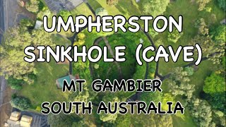 Umpherston CaveSink Hole Mt Gambier South Australia [upl. by Akcirahs]