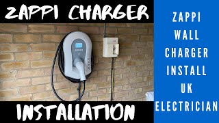 MyEnergi Zappi Electric Vehicle Charge Point Installation [upl. by Ferrel512]