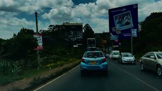 Limuru Road Redhill Road Waiyaki Way Junction Roundabout James Gichuru Kingara Junction Mall Ngong R [upl. by Jereld]