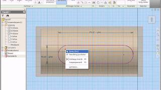 iFeature mit Inventor  Part 1 [upl. by Norabel]