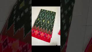 🔱💥 DUSSEHRA STOCK CLARENCE SALE 💥🔱👉 PURE MERCERIZED COTTON lKAT Sarees with BP [upl. by Ayhtnic]