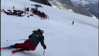 Nice carving turns ⛷ by Katerina Paulathova 🇨🇿 [upl. by Aisekal]