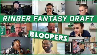 The Ringer Fantasy Football Draft Bloopers  Ringer NFL [upl. by Dett]