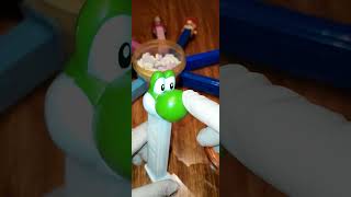 YOSHI PEZ Candy Dispenser 🎃🌈🌀ASMR🎃 [upl. by Lehcnom801]