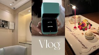 Vlog｜顔合わせ🍽️｜入籍日の一日💍｜たくさんお祝いしてもらった幸せな休日🫶🏻｜ 東横線カフェ巡り🌼｜ iHerb・Q10haul🍃｜ [upl. by Rhody]