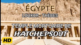 HD TEMPLE HATCHEPSOUT LOUXOR EGYPT egypt luxor HATCHEPSOUT egyptianlife [upl. by Kcim]