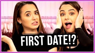 Merrell Twins FIRST DATE Outifts  Closet Wars [upl. by Araihc]