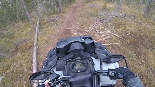 First Ride on the Canam Outlander 1000 [upl. by Aser]