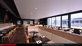 Restaurant OPizzicatO  Entzheim France Barrisol Acoustics® [upl. by Allicserp]