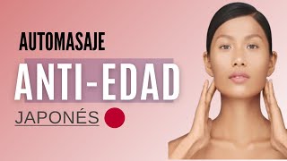 ✅ AUTOMASAJE FACIAL ANTIENVEJECIMIENTO JAPONÉS 🉐  Increibles Resultados [upl. by Terese]