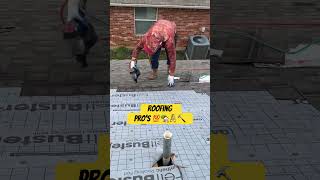 Roofing Pro’s 💯🏡🪜🔨roofer roofing reels roofs video diy work roof roofers [upl. by Anawd]