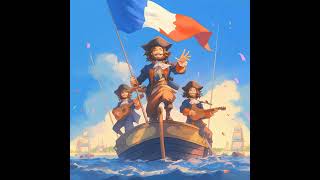 Le Navire de Bayonne  French sailor song  remix AI [upl. by Andeee454]