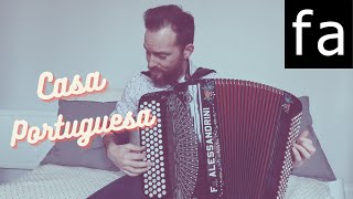 Uma Casa Portuguesa accordion solo [upl. by Tound]