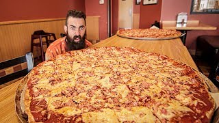 The Biggest Pizza Challenge Ive Ever Seen  Trip To Buffalo Pt2 [upl. by Linn]