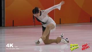 4K Natalia baldizzone morales Mundial Wrg 2019 patinaje Barcelona [upl. by Llewon]