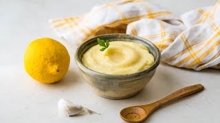 Homemade Garlic Aioli Recipe [upl. by Tiersten]