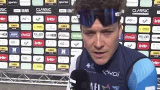 Hugo Hofstetter  Interview au départ  Classic BruggeDe Panne 2024 [upl. by Healy291]