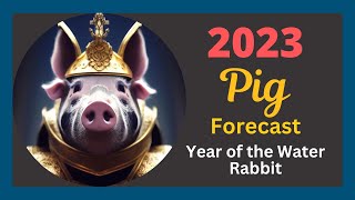 🐷 Pig 2023 Forecast  Chinese Horoscope Predictions  Year of the Water Rabbit [upl. by Sup77]