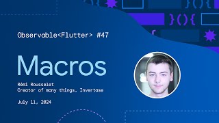 Rewriting freezed with Macros  Observable Flutter 47 [upl. by Deron469]