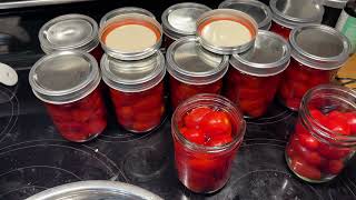 Canning cherry tomatoes [upl. by Miru]