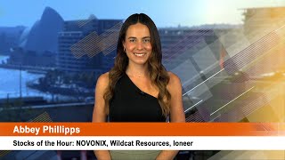 Stocks of the Hour NOVONIX Wildcat Resources Ioneer [upl. by Intirb807]