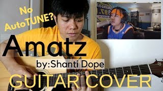 Shanti Dope  Amatz easy GUITAR COVER [upl. by Ferrick]