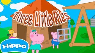 Hippo 🌼 Three Little Pigs 🌼 Videos Trailers [upl. by Peale]