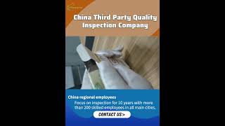 PreShipment Inspection Services Third Party Inspection Quality Control Service Zhejiang [upl. by Thora]