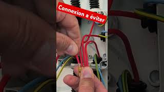 Connexion à éviter en électricité malgré lautorisation par la norme electric astuce [upl. by Hunter]