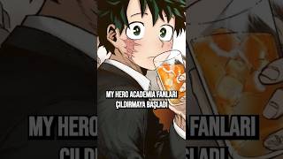 Fanlar Çıldırmaya Başladı  My Hero Academia anime myheroacademia [upl. by Nnylodnewg]