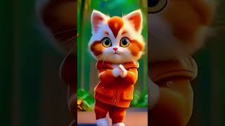 Haye dil bechara Ai cute cat dancing ai cat catlovers dancing trending shorts [upl. by Rekoob48]