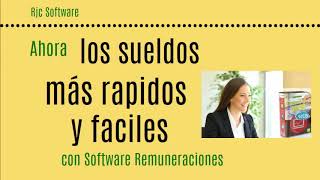 Rjc Software Remuneraciones Online [upl. by Anneirb]