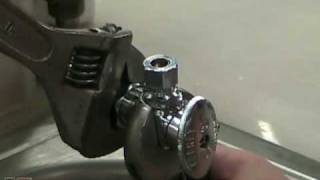 Keeney Manufacturing Compression Valve Install Tutorial [upl. by Dorren]