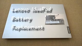 How to replace Lenovo Ideapad 3 15itl6 battery [upl. by Earle539]