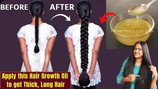 This Oil will Turn Thin Hair to Thick Hair Your Hair will grow 10 times Faster Oil for Regular Use [upl. by Jezabel]