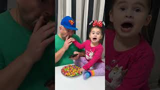 comedy 😂dad pranks kid with candy😭❤️🤣 [upl. by Krutz]