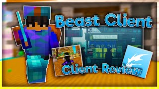 FREE Cosmetics Beast Client Has You Covered  PVP Client Reviews  Ep 1  Hypixel Bedwars [upl. by Pike]