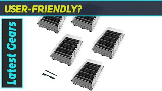 Gardzen 5Set Garden Propagator Kit with Adjustable Ventilation [upl. by Woodward]