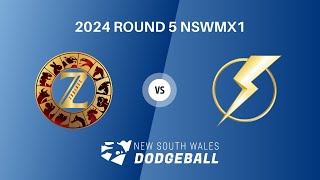 2024 NSWDL R5 Mixed Div 1 Zetland Zodiacs vs Liverpool Lightning [upl. by Remark]