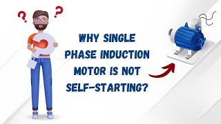 Why single phase induction motor is not self starting [upl. by Ytisahcal933]